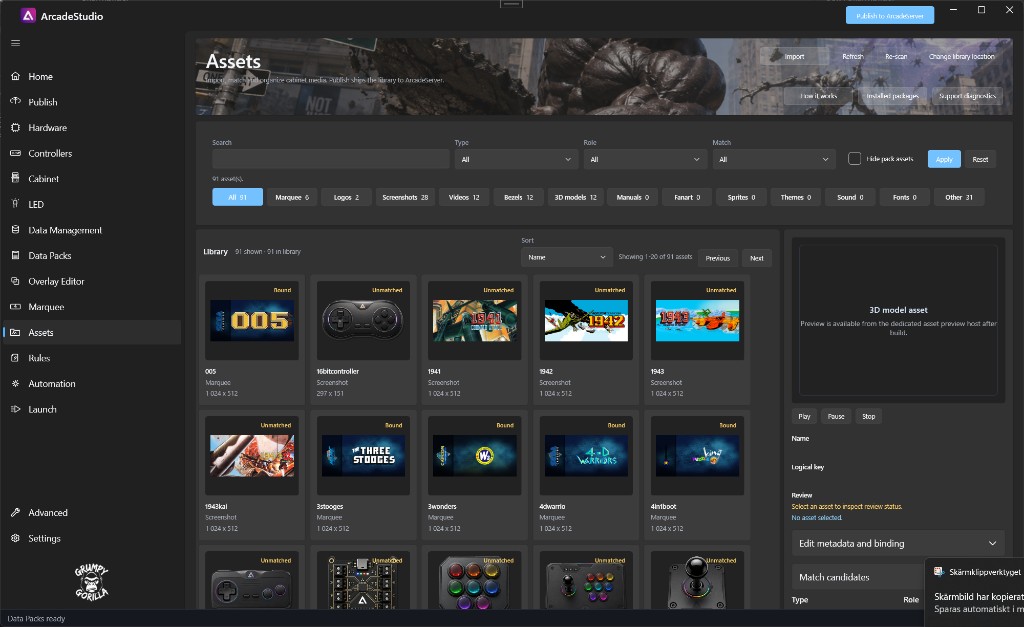 ArcadeStudio Launch